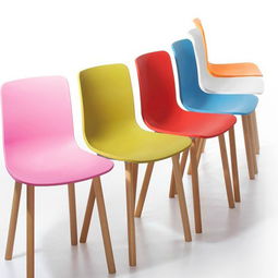 上品家具供應歐洲櫸木椅腳塑料座板塑料椅